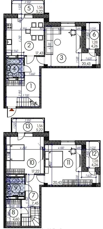 ЖМ Саванна Сіті — 116 м²