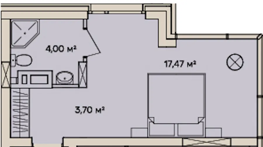The Five Hotel — 25.2 м²