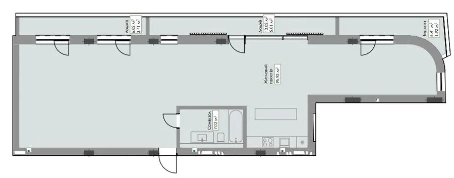 ЖК Novem — 113.3 м²