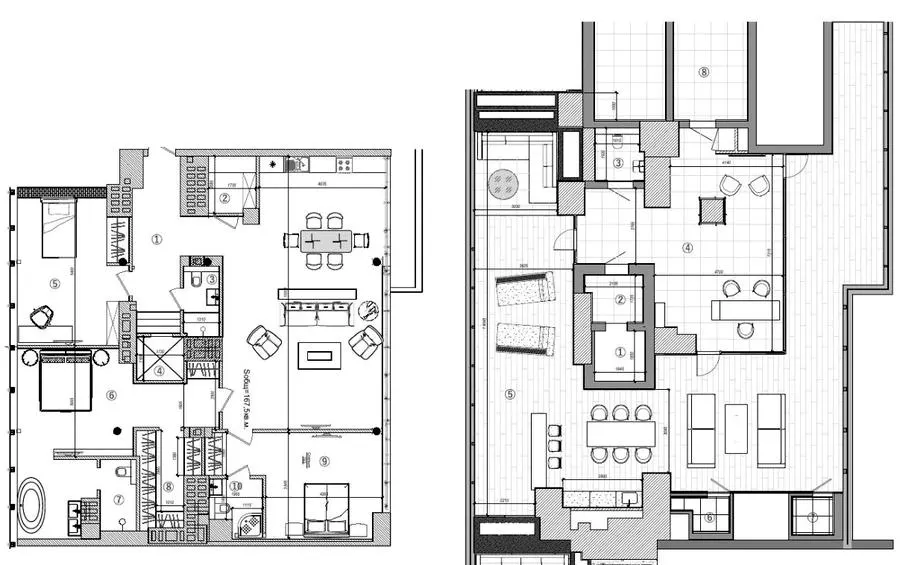 Клубний будинок Graf — 268 м²