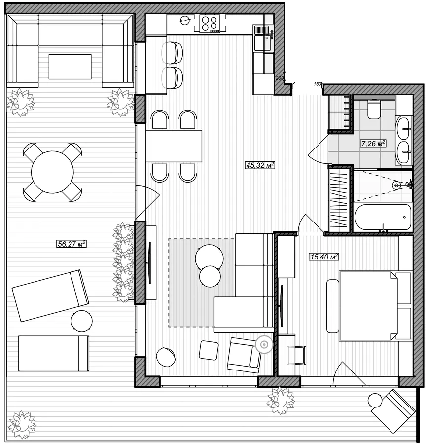 NAFTA BUSINESS & LEISURE — 74 м²