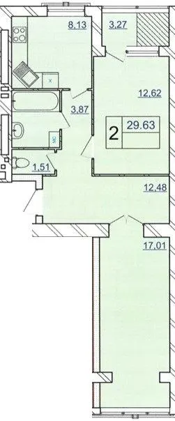 ЖК Grand Royal — 59.8 м²