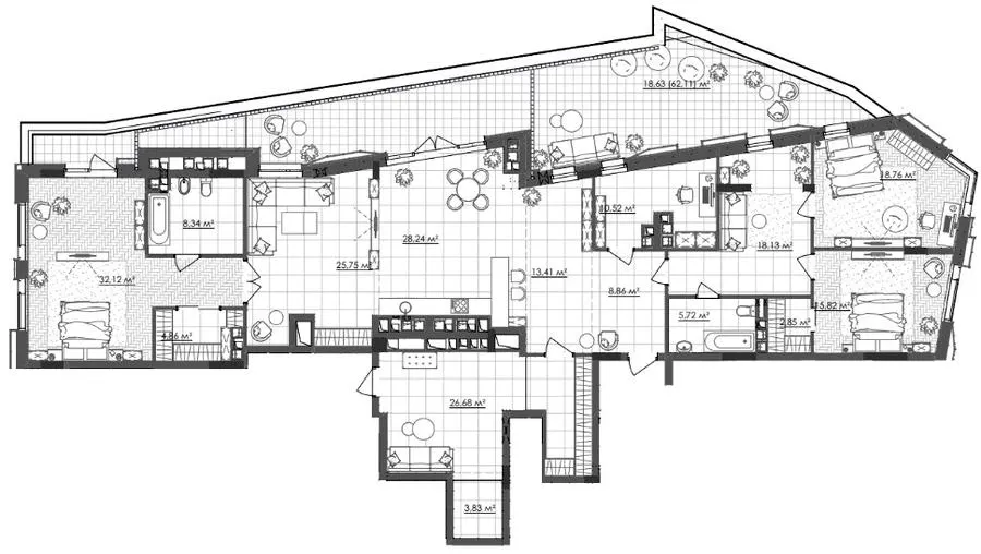 ЖК Krauss Gallery — 246.2 м²
