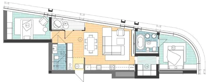 LVIV CITY — 81.3 м²
