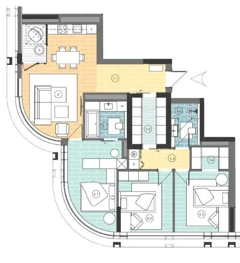 LVIV CITY — 97.7 м²