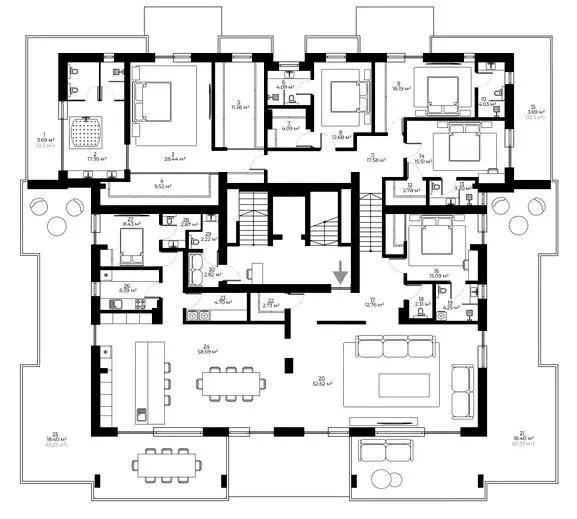 ЖК SHERWOOD — 367.4 м²
