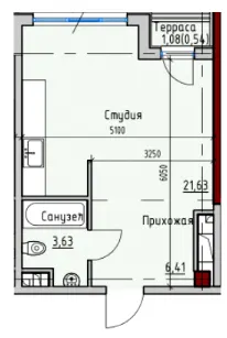 ITown ART Apartments — 32.5 м²