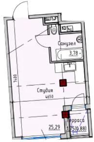 ITown ART Apartments — 30 м²