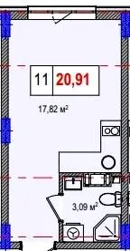 ЖК LIBERTY PARK — 20.9 м²