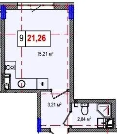 ЖК LIBERTY PARK — 21.3 м²