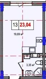 ЖК LIBERTY PARK — 23 м²
