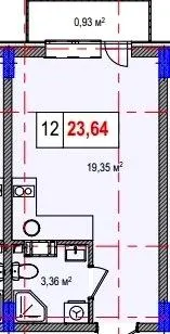 ЖК LIBERTY PARK — 23.6 м²