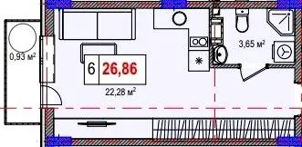 ЖК LIBERTY PARK — 26.9 м²