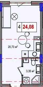 ЖК LIBERTY PARK — 24.1 м²