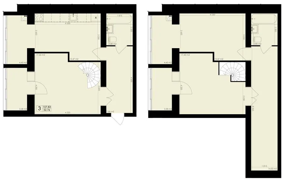 ЖК Етно — 107.8 м²