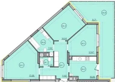 ЖК FAMILY — 84.3 м²