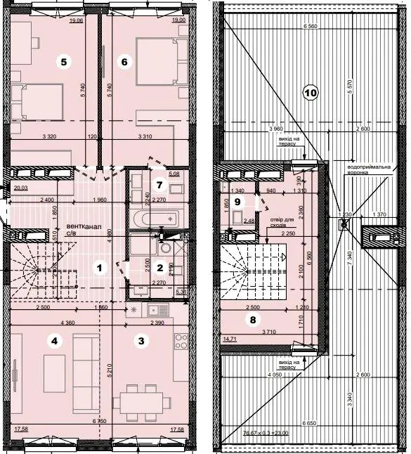 вул. Євгена Маланюка, 101 — 143.8 м²