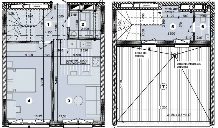 вул. Євгена Маланюка, 101 — 63.8 м²