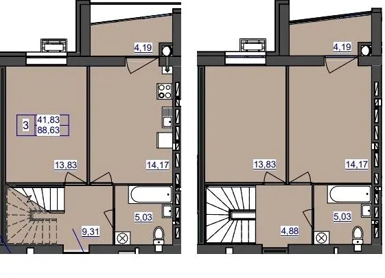 ЖК Аристократ — 88.6 м²