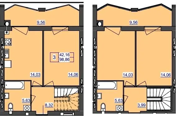 ЖК Аристократ — 98.9 м²