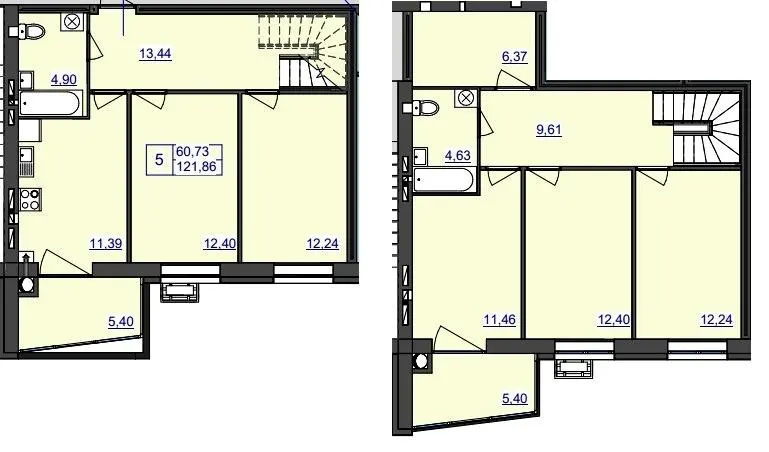 ЖК Аристократ — 121.9 м²