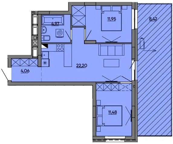 MHouse — 63.1 м²