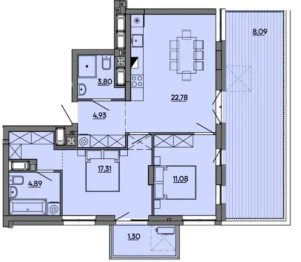 MHouse — 74.2 м²