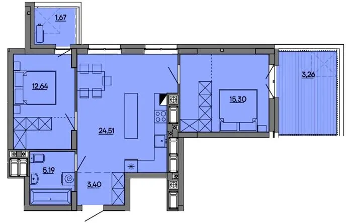 MHouse — 66 м²