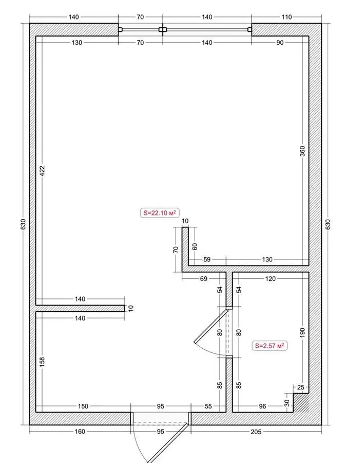 ЖК Сузір'я Скай — 24.7 м²