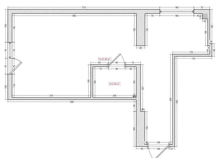 ЖК Сузір'я Скай — 34.8 м²