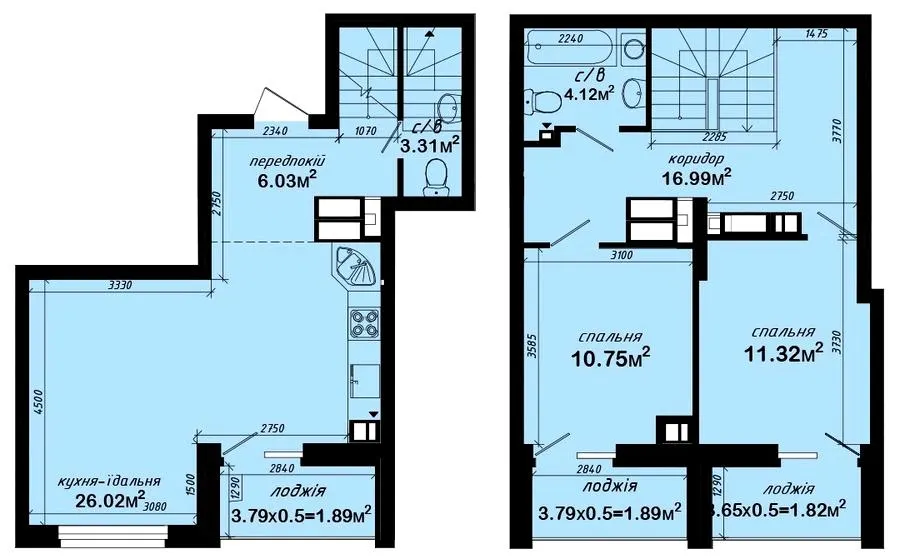ЖК Авеню 42 — 84.1 м²