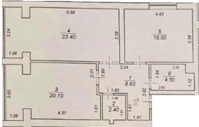 вул. Спортивна — 74 м²