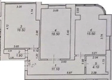 вул. Спортивна — 65.6 м²
