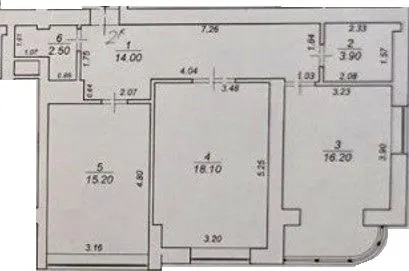 вул. Спортивна — 69.9 м²