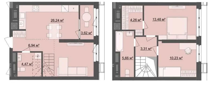 2-кімнатна квартира, 78 м², Тетеревський бульвар, Житомир — фото 1