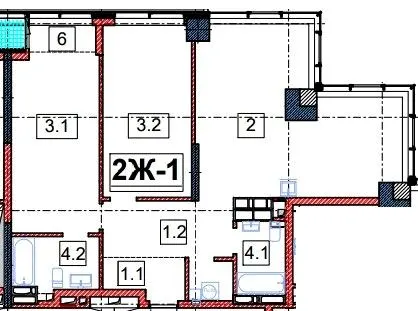 А136 Highlight Tower — 111.7 м²