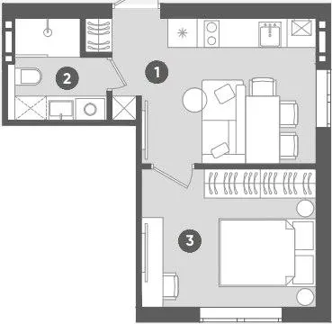 ЖК Sanville Park — 27.4 м²
