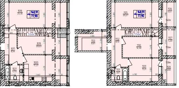ЖК Автобіографія Elisium — 148.9 м²