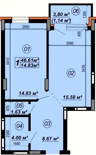 ЖК Verba — 47 м²