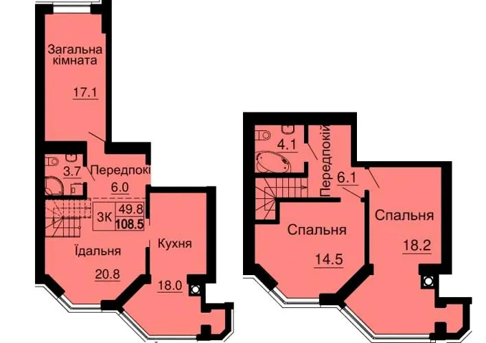 ЖК Sofia Nova — 108.5 м²