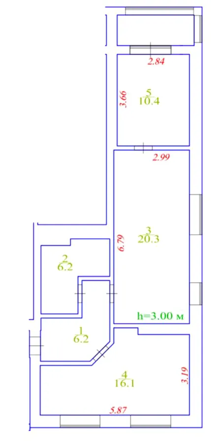 Клубний будинок Light Residence — 63 м²