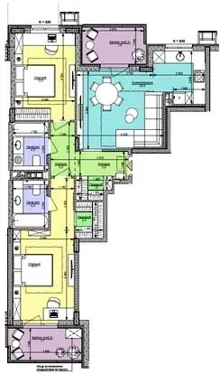 ЖК Файна Таун — 75.9 м²