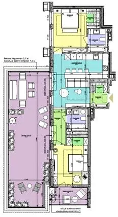 ЖК Файна Таун — 95.9 м²