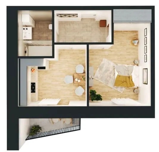 ЖК GRAND Липини — 40.7 м²