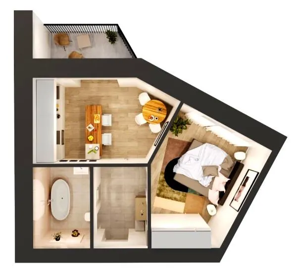 ЖК GRAND Липини — 40.8 м²