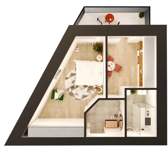 ЖК GRAND Липини — 41.4 м²