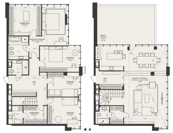 ЖК TRIIINITY — 252 м²