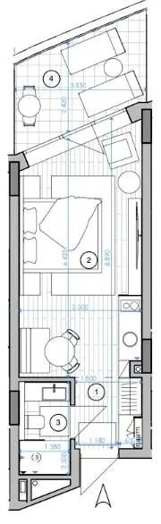 Апарт-комплекс ESCAPE City — 32.3 м²