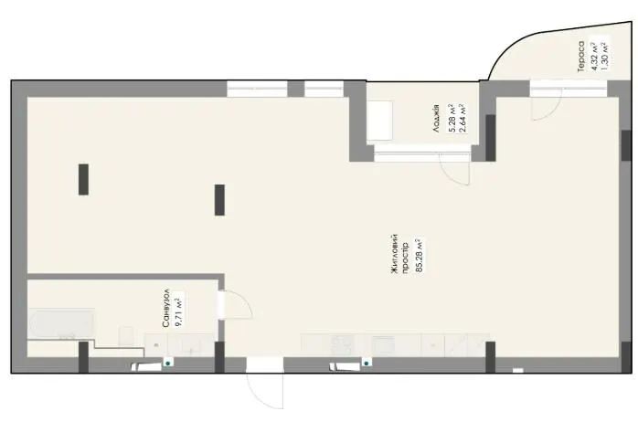 ЖК Novem — 98.9 м²