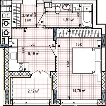 ЖК Estet Hill — 34.5 м²